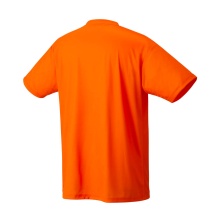 Yonex Training T-shirt Practice Graphic YM0044 (100% Polyester) 2024 orange Men